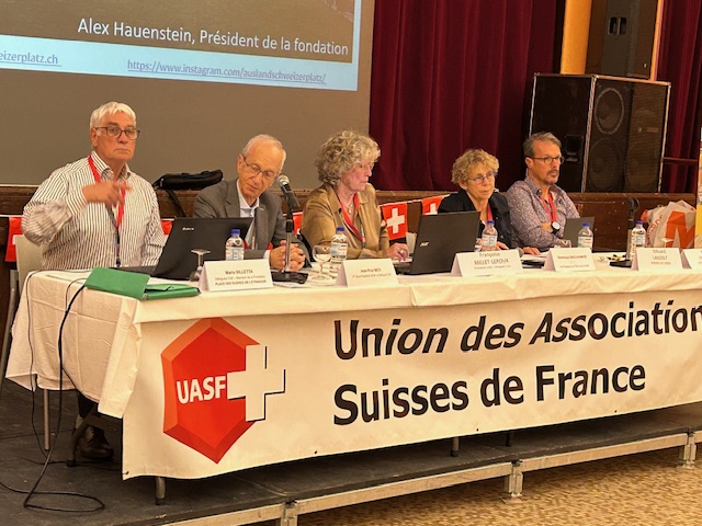 Bureau de l'UASF lors du congrès d'Amélie-les-Bains 2025